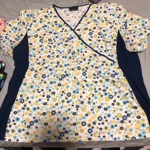 Cherokee Plus Sized Scrub top